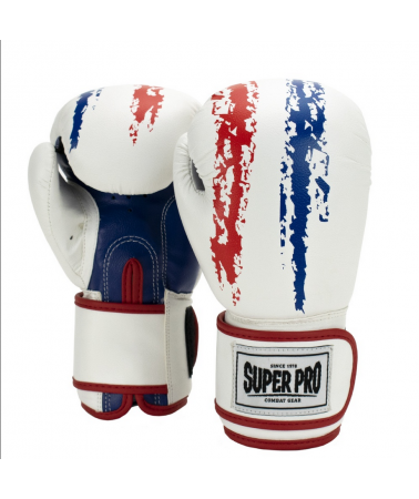 Dětské Boxerské rukavice Super Pro Combat Gear Talent - bílé