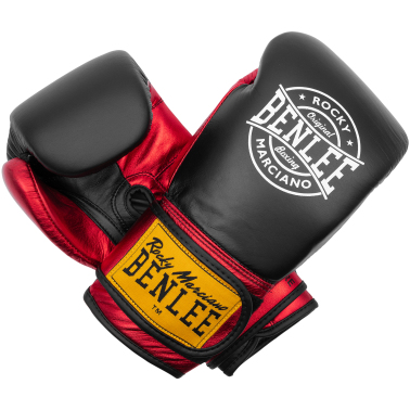 Boxerské rukavice BENLEE METALSHIRE - černo/červené