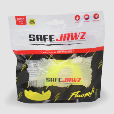 Chránič zubů SAFEJAWZ Extro-Series - neon žlutá
