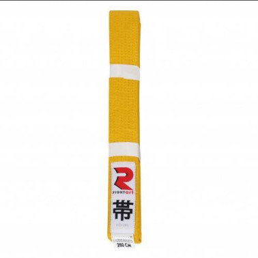 KATSUDO Pásek na judo Fightart - žlutý