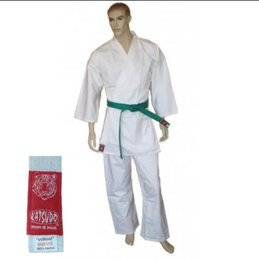Kimono karate KATSUDO TIGER - bílé