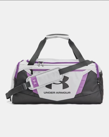 UNDER ARMOUR Sportovní taška Undeniable DUFFLE 5.0 SM - šedo/fialová